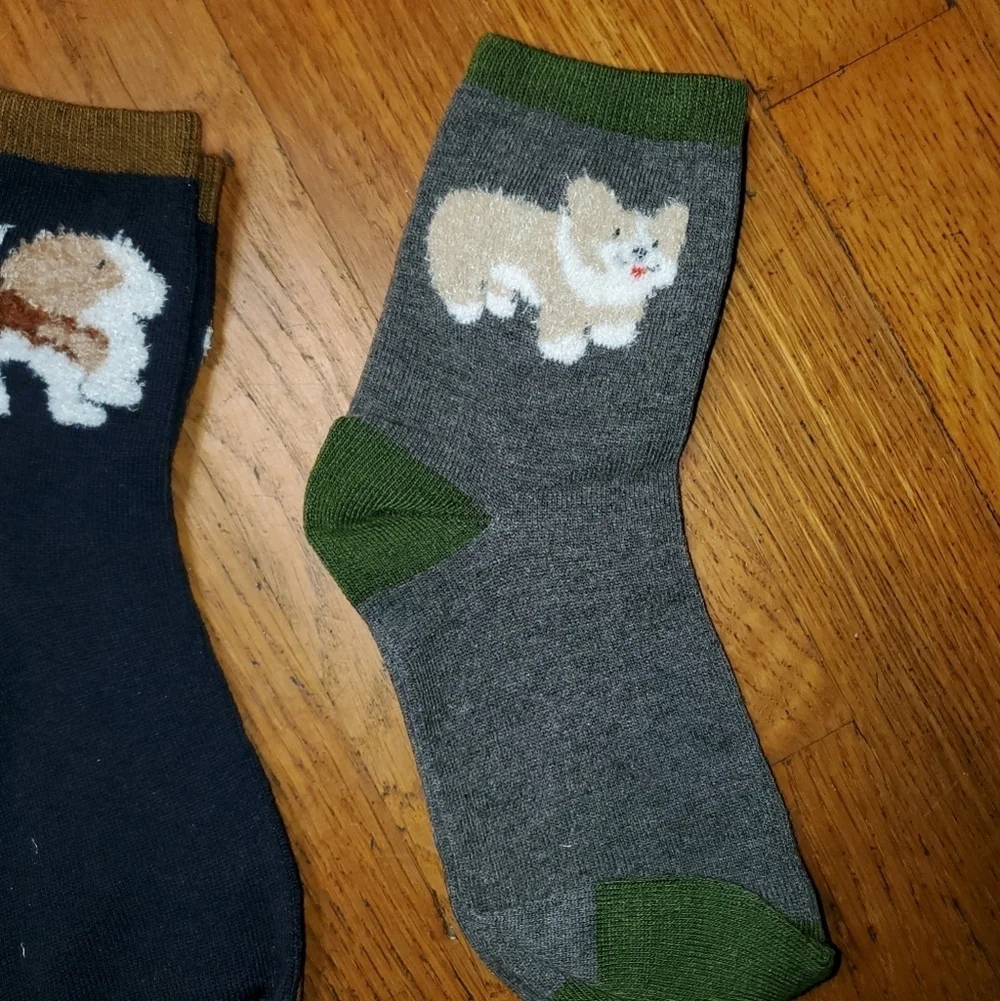 Cute Dog Socks set of 4
